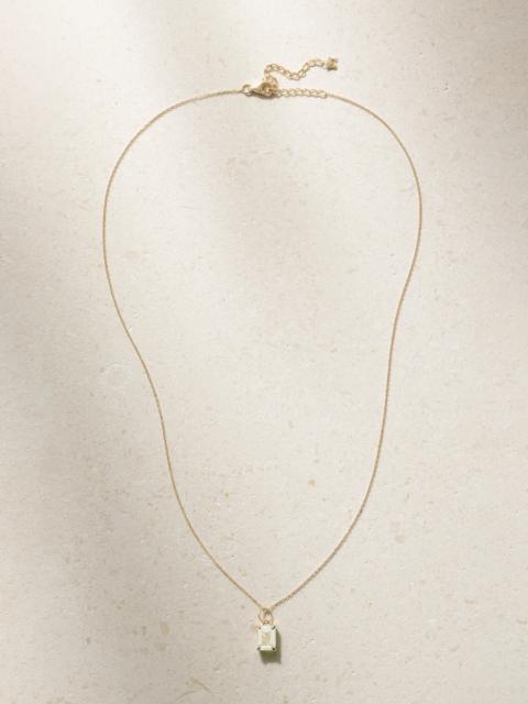 14-karat Gold Amethyst Necklace