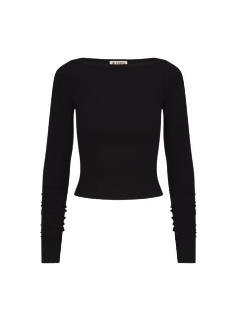 Boatneck L/S Top