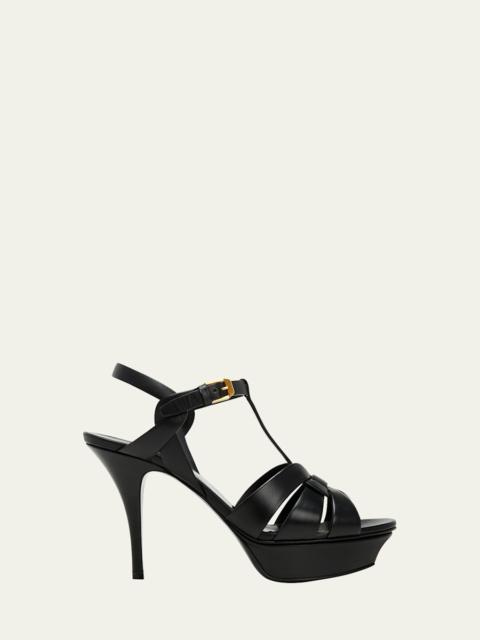 Tribute Leather Platform Sandals