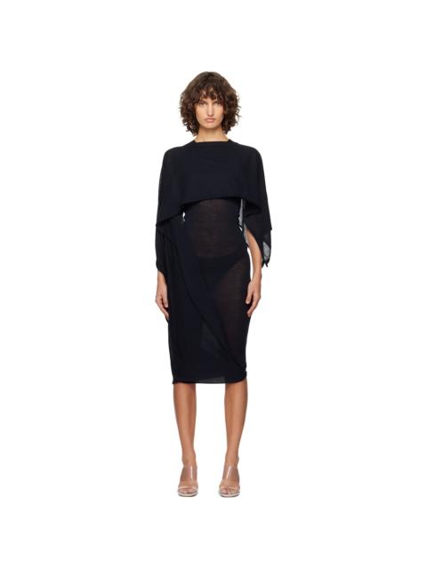 Black Willy Midi Dress