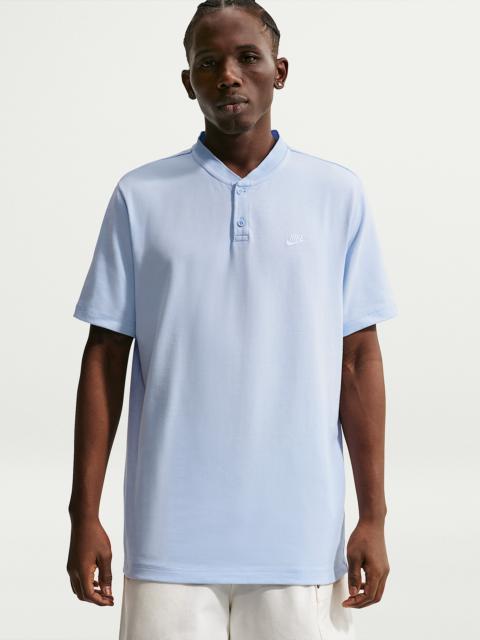 Nike Club Men's Short-Sleeve Henley