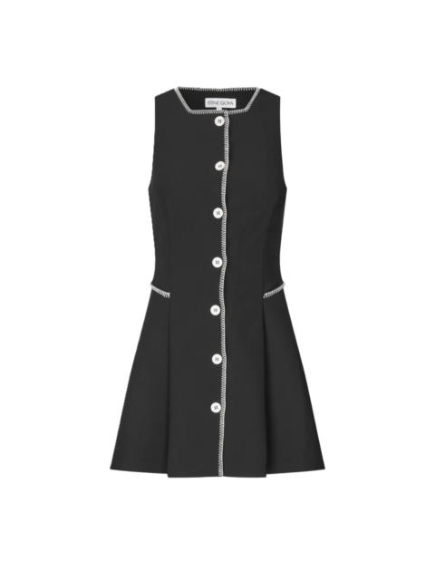 BUTTON UP MINI DRESS