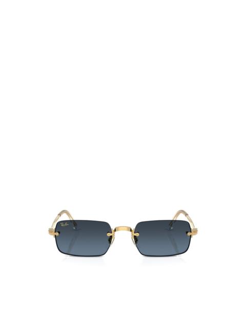 rectangle-frame sunglasses