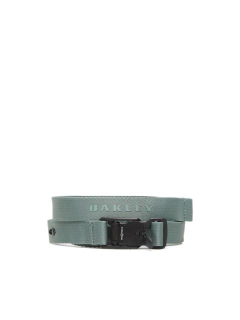 Latitude logo-lettering belt
