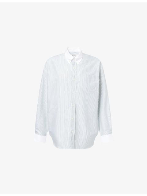 Oversized Oxford Cotton Shirt