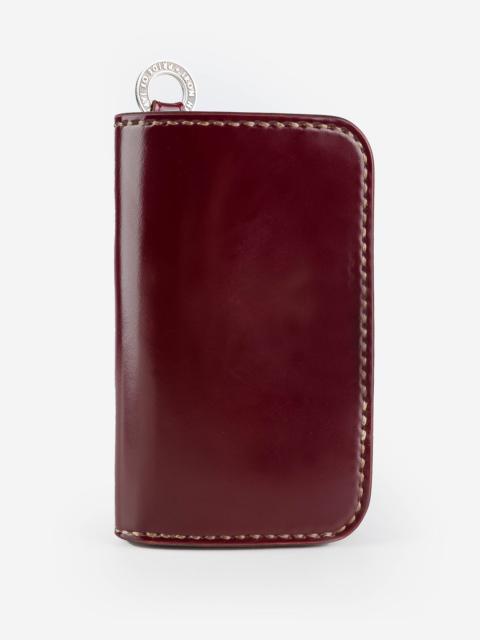 MEDIUM SHELL CORDOVAN WALLET - OX BLOOD