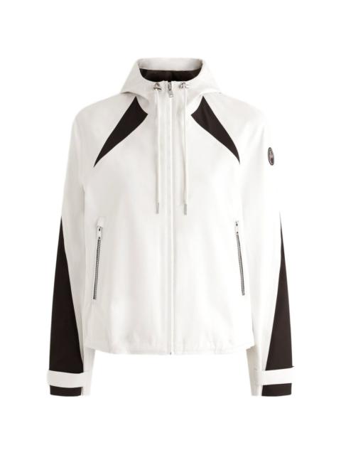 Kasima zip-up hooded jacket