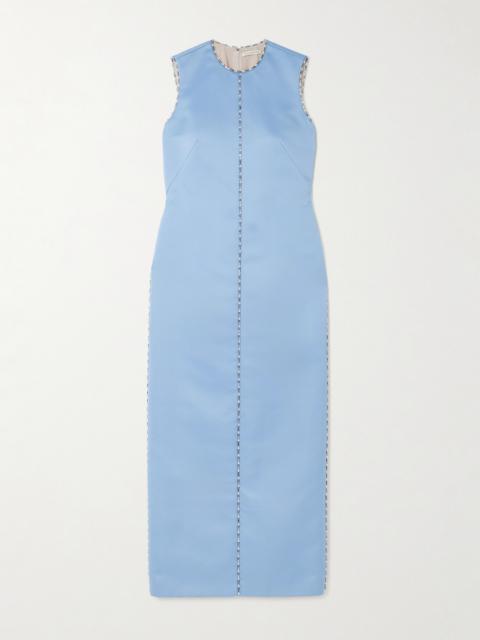 Amon Embellished Satin Gown