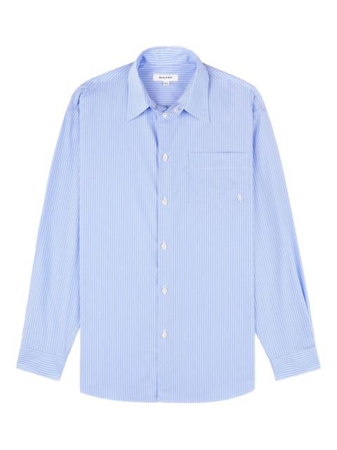 striped long-sleeve shirt