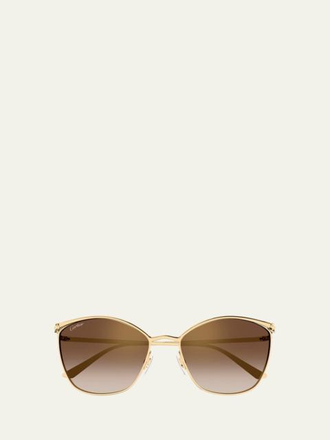 Panthère de Cartier 59mm Cat-Eye Sunglasses