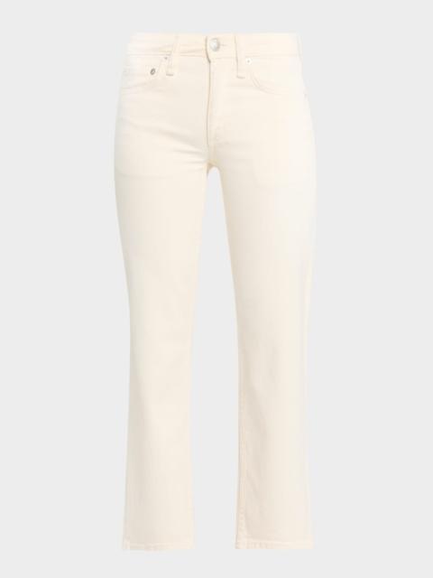 Harlow Low-Rise Ankle Straight Jeans