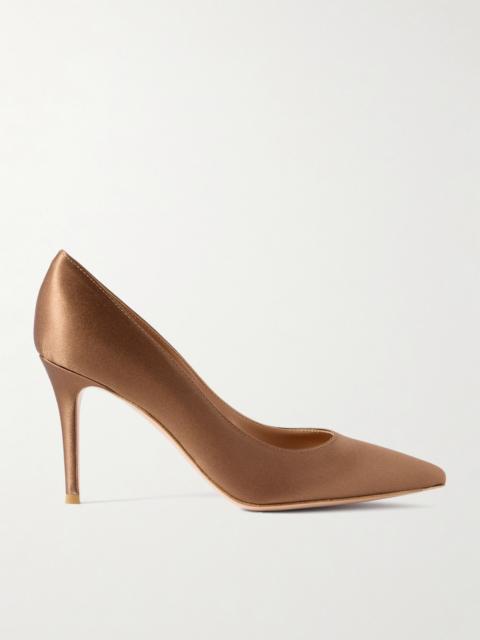 Gianvito 85 Satin Pumps