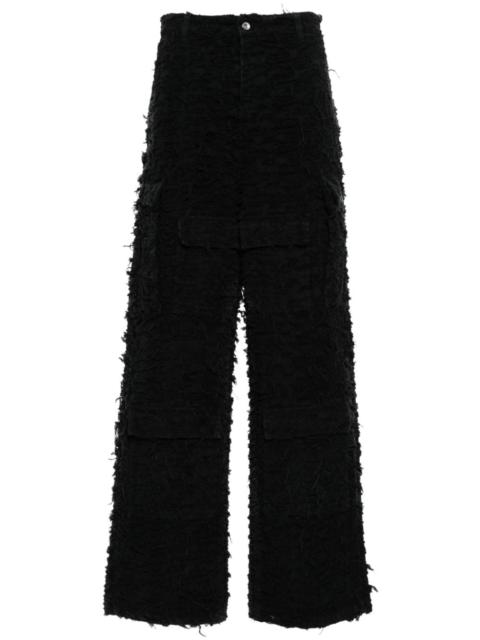 Husk wide-leg trousers