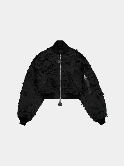 CECILIE BAHNSEN X ALPHA MA-1 LASER CUT BOMBER