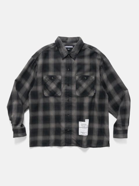 Hombre Check Shirt LS Black/Grey