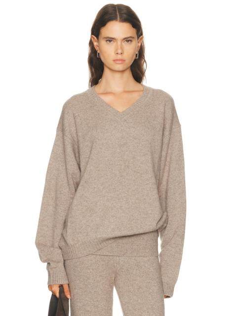 Cashmere V Neck Pullover Sweater