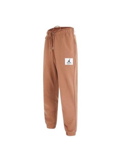 Men's Air Jordan Essentials Statement Casual Sports Knit Long Pants/Trousers Autumn Khaki DA9813-256