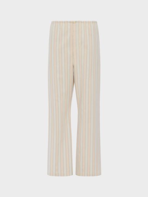 Striped pyjama cotton trousers
