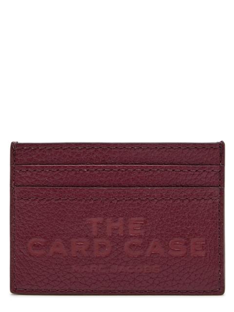 Marc Jacobs The Card Case Grained Leather Card Holder