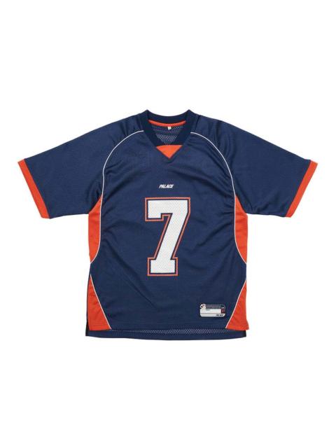 Palace Mesh Football Top Navy