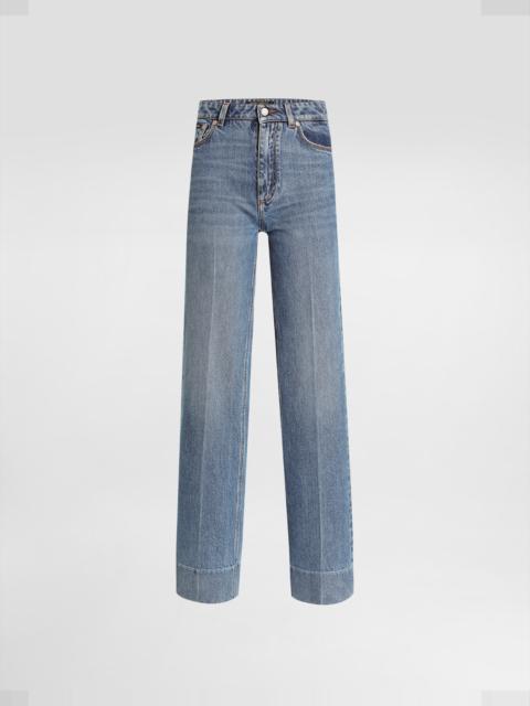 5-pocket denim trousers