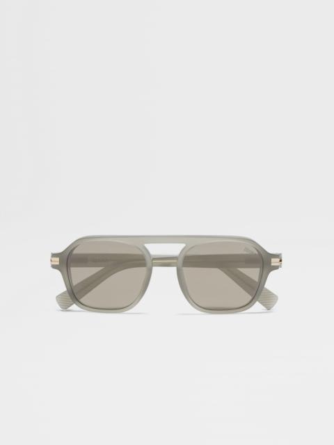 GREEN AURORA II ACETATE SUNGLASSES