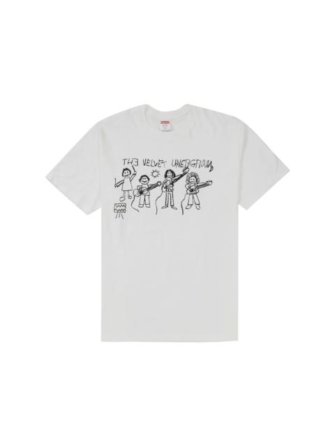 Supreme The Velvet Underground Drawing Tee White