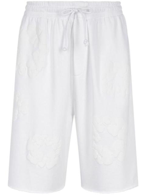 Mono Cotton Wreath-print shorts