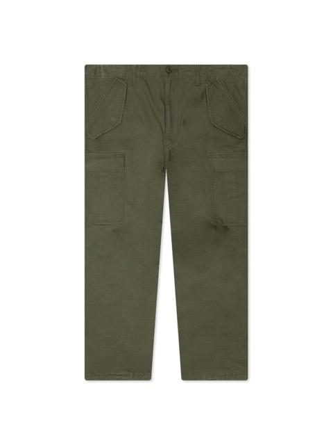 MILITARY CARGO PANT RIPSTOP - OLIVE GREEN