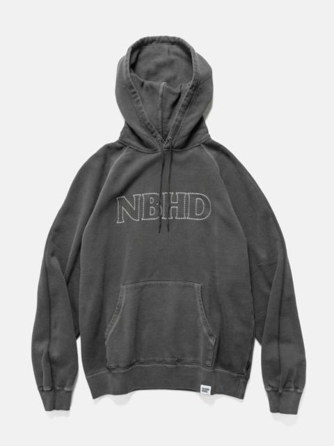 Pigment Dyed Sweat Hoodie Black