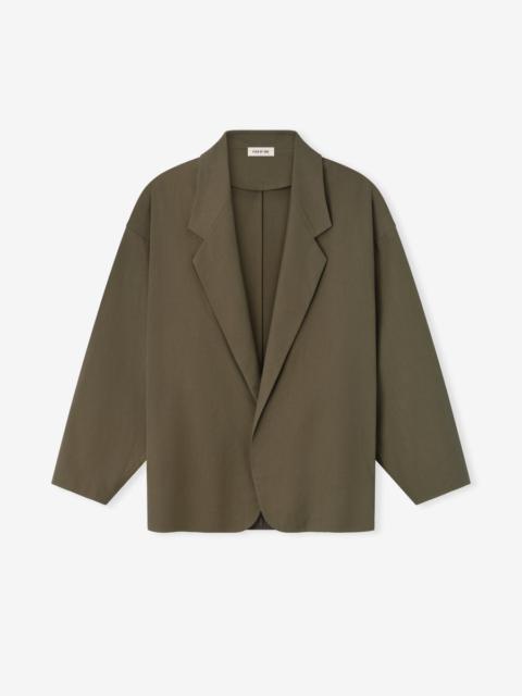 Cotton Tencel Unlined California Blazer