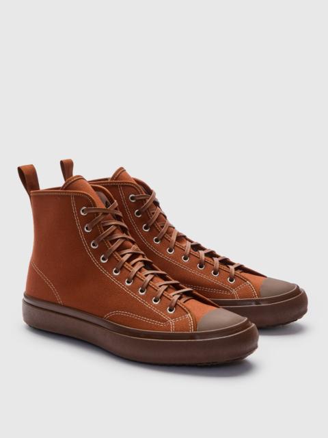 Hi Basket Sneaker in Brown