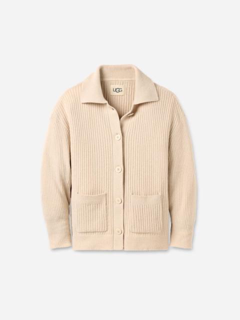 ® Women's Junipher Cardigan Lite Polyester/Recycled Materials Tops in Sand