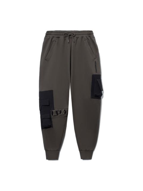 Li-Ning Counterflow Graphic Pocket Joggers Sweatpants 'Dark Grey' AKLRF39-4