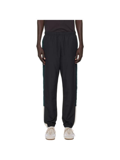Black Color Block Track Pants