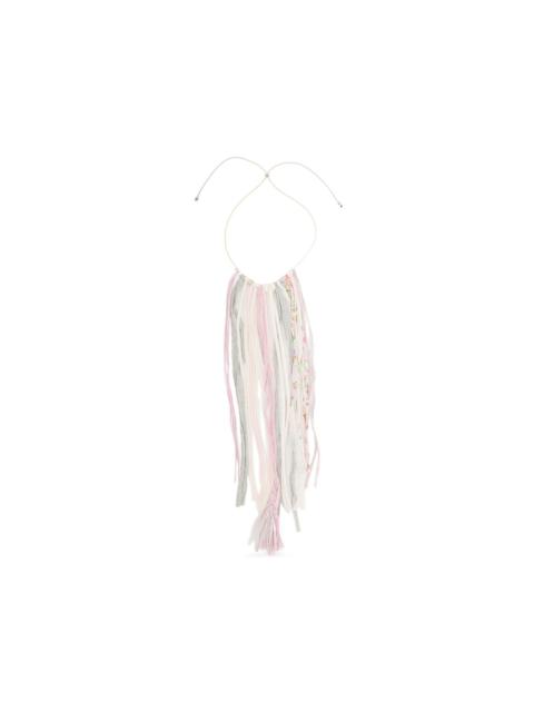 fringed necklace