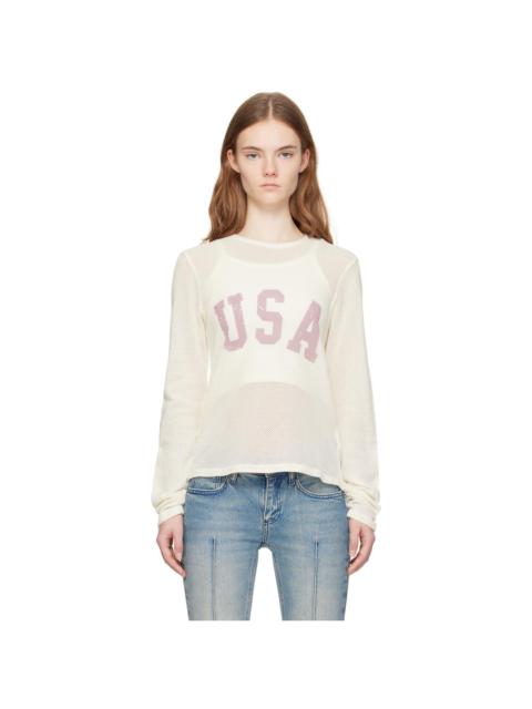 White Front Lettering T-shirt