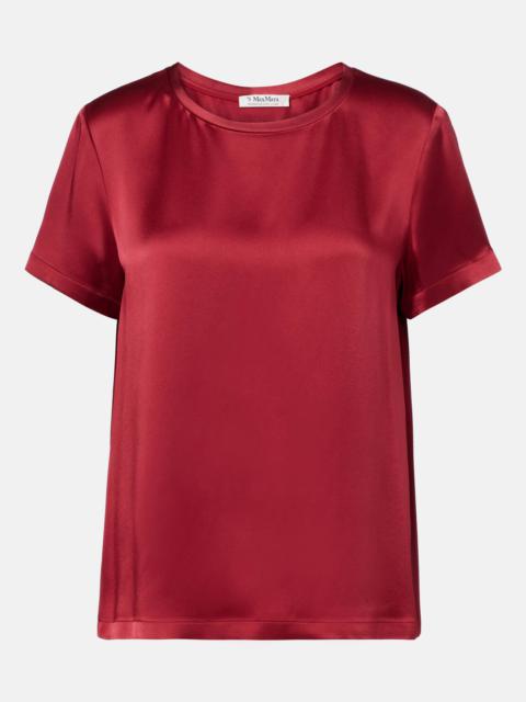 Rebecca satin T-shirt