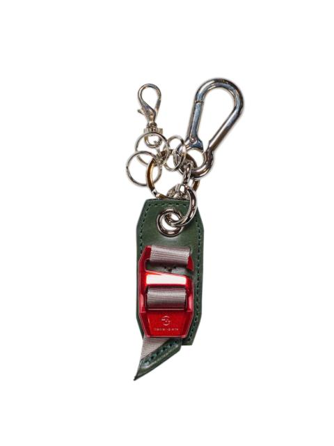 Hook Buckle Key Ring Green