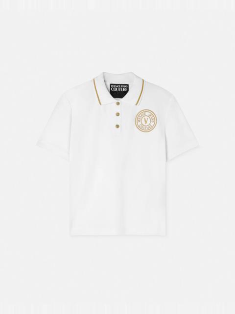 V-Emblem Polo Shirt