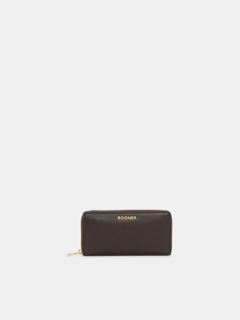 Wallet Wallis Ela in Dark brown