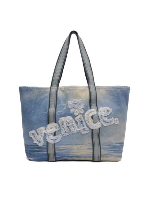 Blue 'Venice' Tote