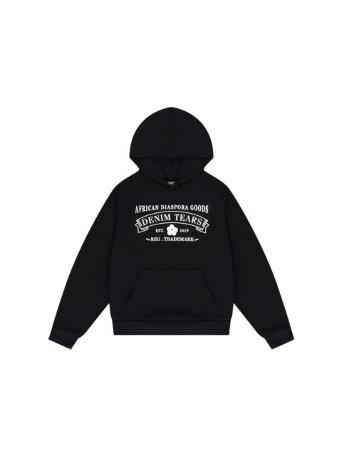 Denim Tears ADG Hooded Sweatshirt Black