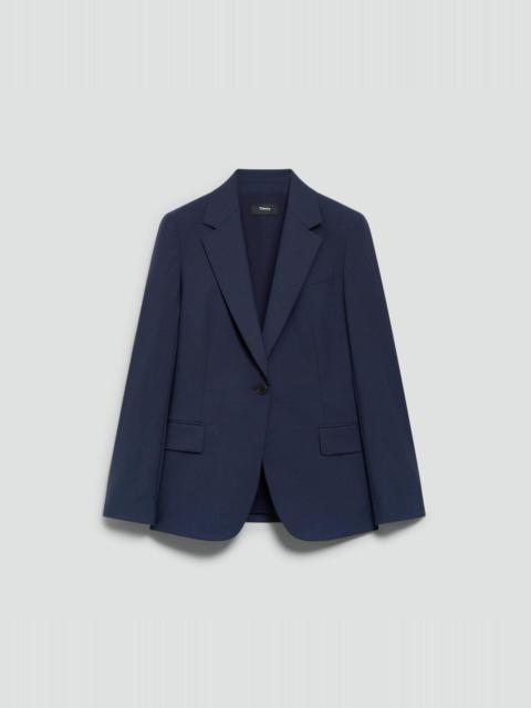 Lynnia Slim Blazer in Good Wool