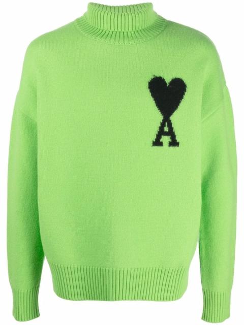 Ami de Coeur roll-neck jumper