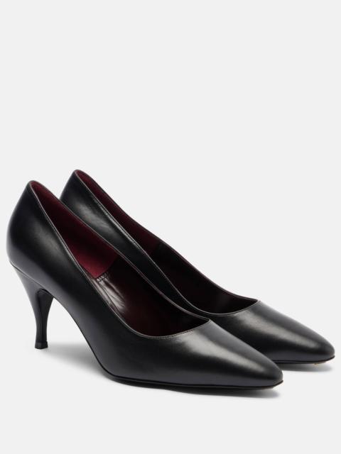 Pure And Simple leather pumps