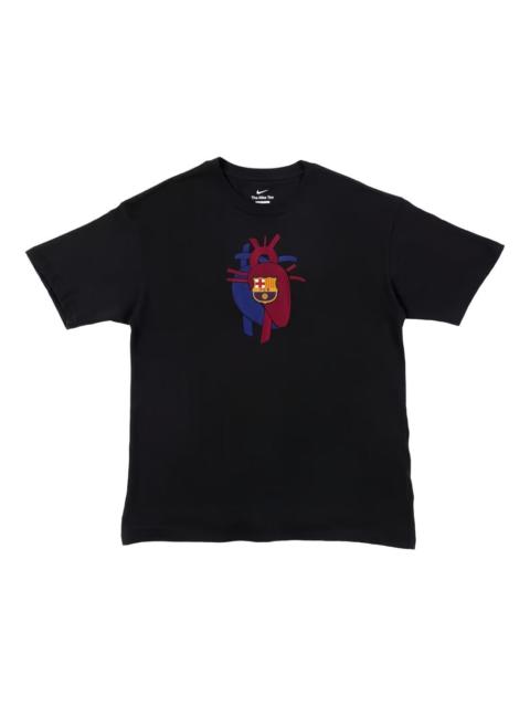 X Patta x Barcelona FC graphics t-shirt