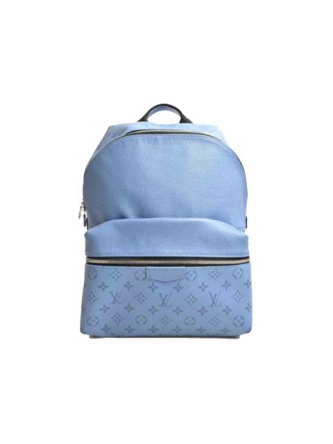 Louis Vuitton Taigarama Discovery Backpack PM Monogram Lagoon Blue