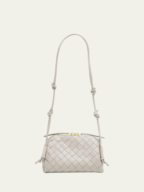 Zip Leather Pouch Shoulder Bag