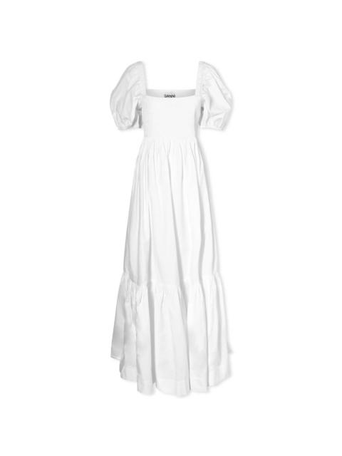 GANNI Smock Maxi Dress